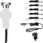Paulmann MicroPen II 93695 Beleuchtungssystem Plug & Shine LED-Außeneinbauleuchten (Basis-Set) 5er