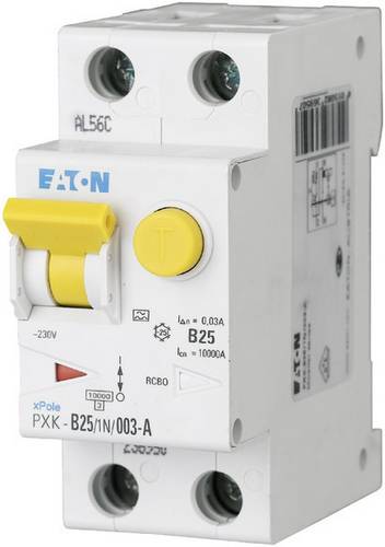 Eaton 236950 FI-Schutzschalter/Leitungsschutzschalter 2polig 25A 0.03A 240 V/AC