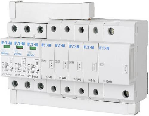 Eaton 267510 SP-B+C/3+1 Überspannungsschutz-Ableiter Überspannungsschutz für: Verteilerschrank 1S