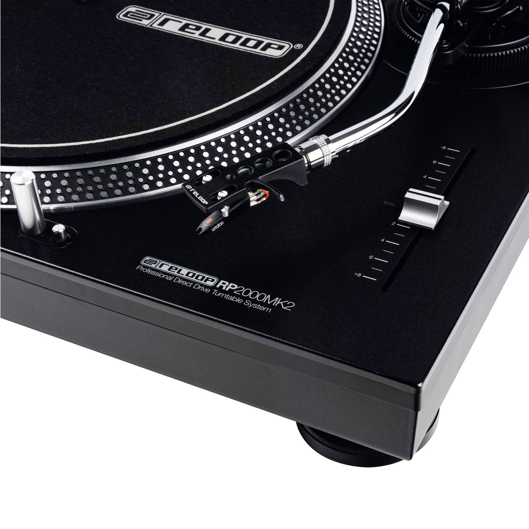 Reloop RP-2000 MK2 DJ Plattenspieler Direktantrieb
