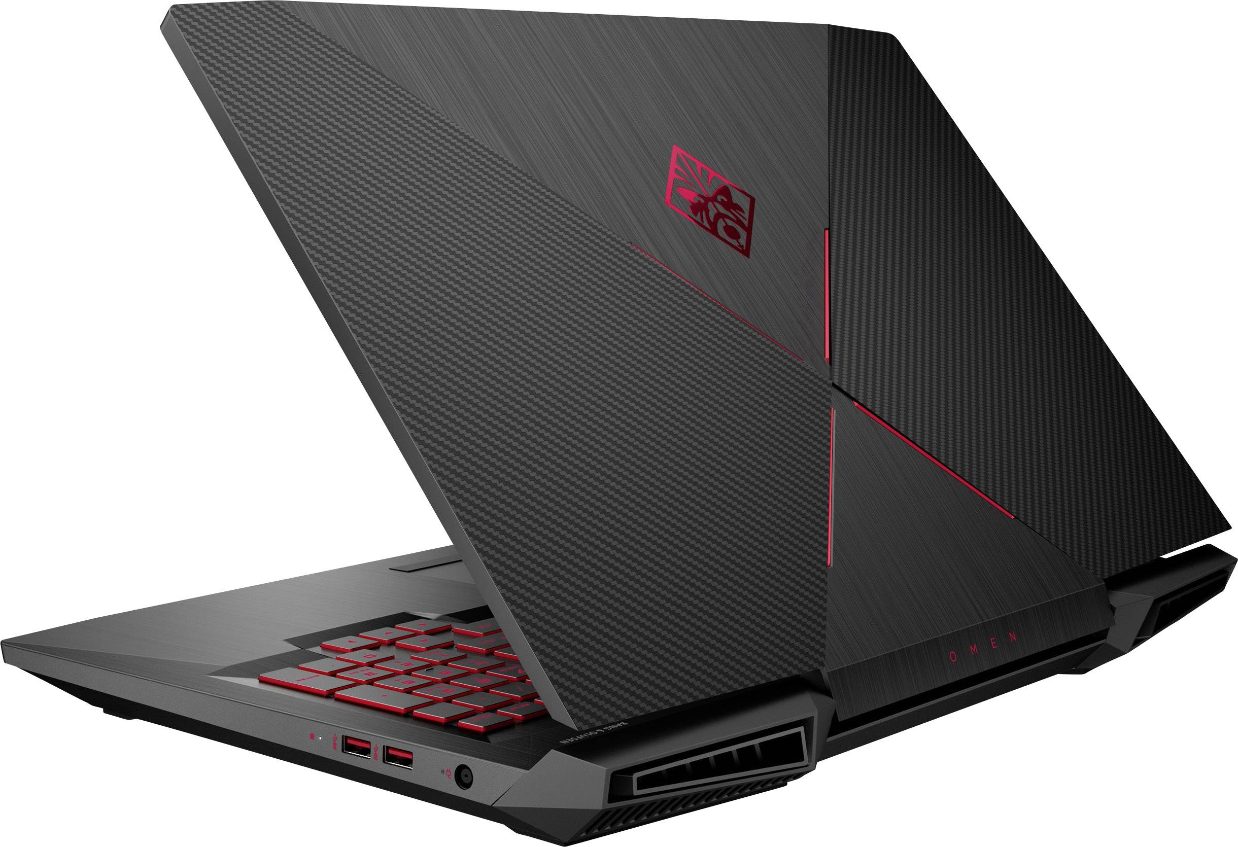 Omen by HP 17-an106ng 43.9cm (17.3 Zoll) Gaming Notebook Intel Core i7 16GB DDR4-RAM 1024GB HDD 256GB SSD Nvidia GeForce GTX1070