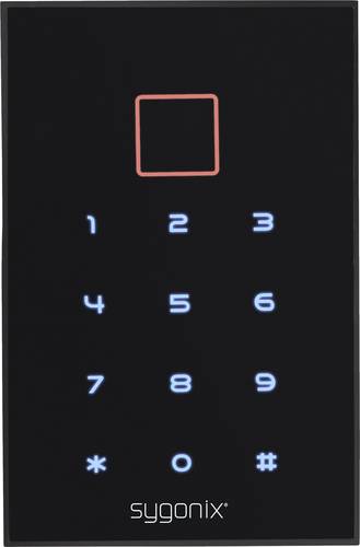 Sygonix SY-3435062 Codeschloss Oberflächenmontage 12 V/DC IP66 mit beleuchteter Tastatur, mit Touch