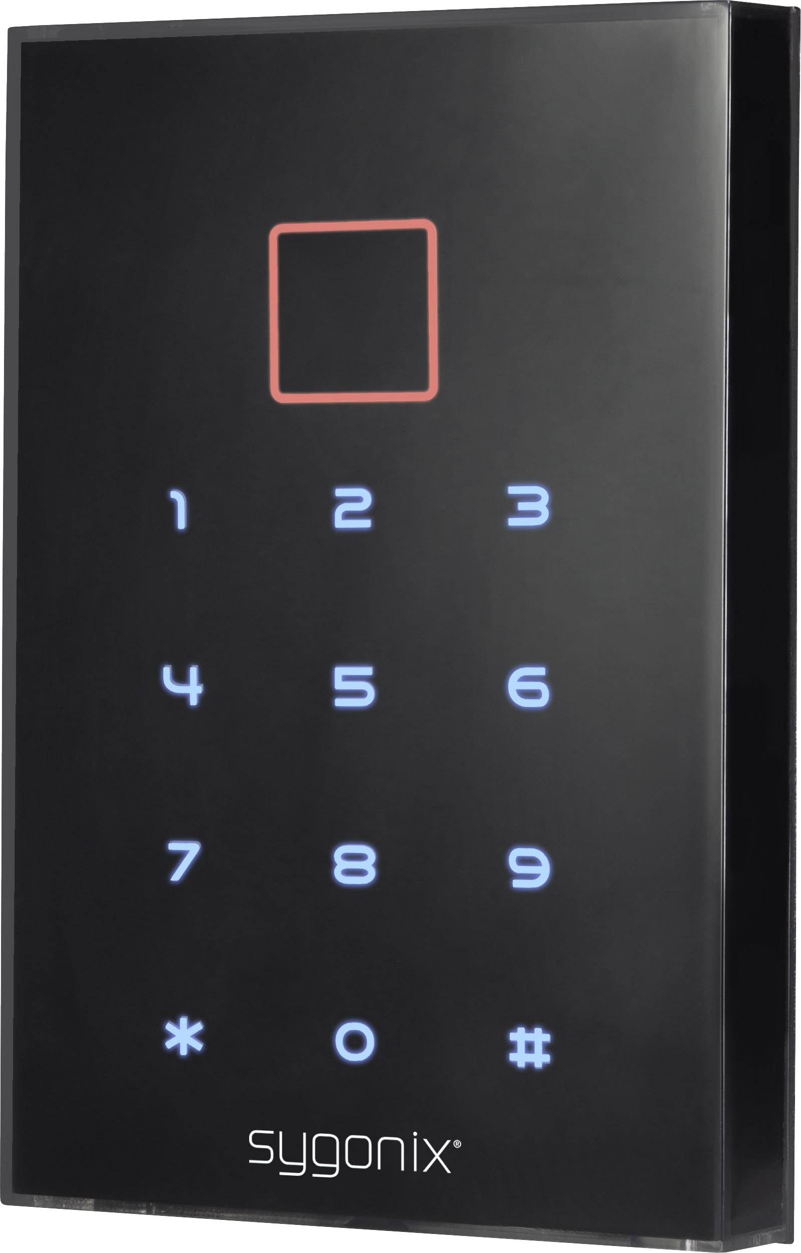 Sygonix SY-3435062 Codeschloss Oberflächenmontage 12 V/DC IP66 mit beleuchteter Tastatur, mit Touchscreen