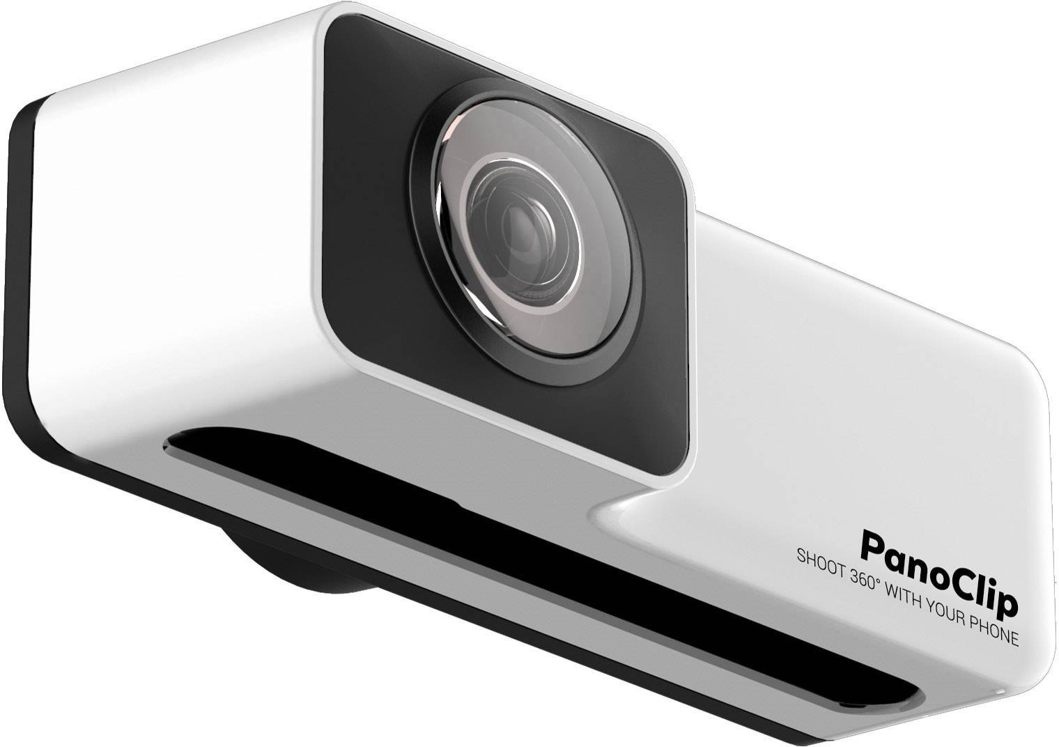 PanoClip für iPhone X 360 Grad Panorama-Kamera Weiß, Schwarz 360°