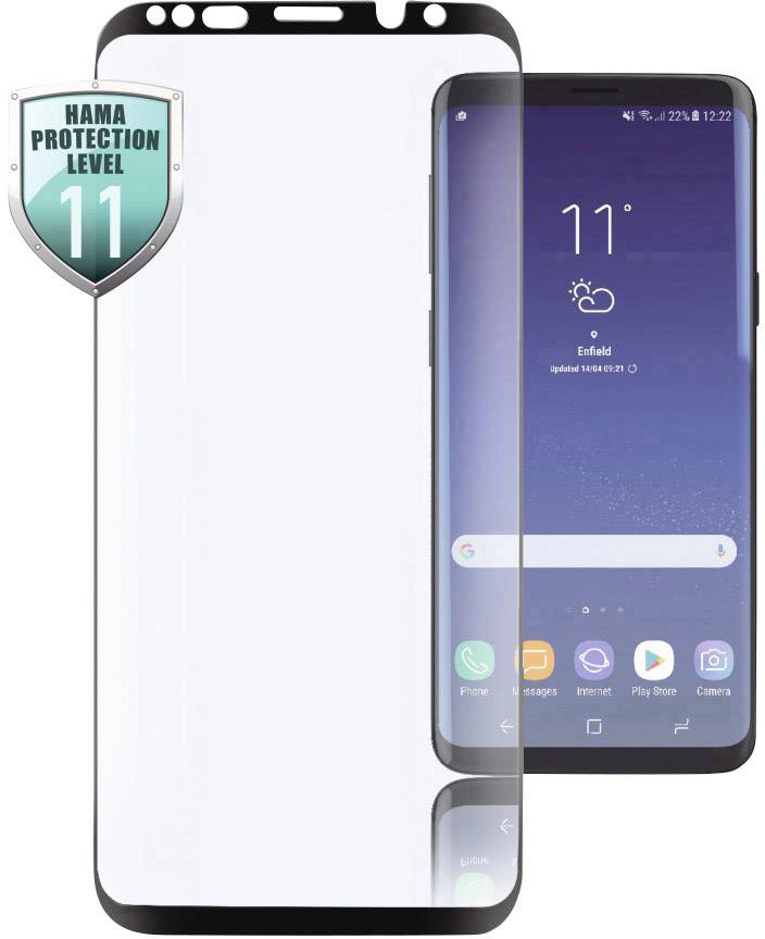 Hama Hama Schutzgl. 3D-Full-Screen Samsung Galaxy S8 Displayschutzglas Samsung Galaxy S8 1 St. 183420