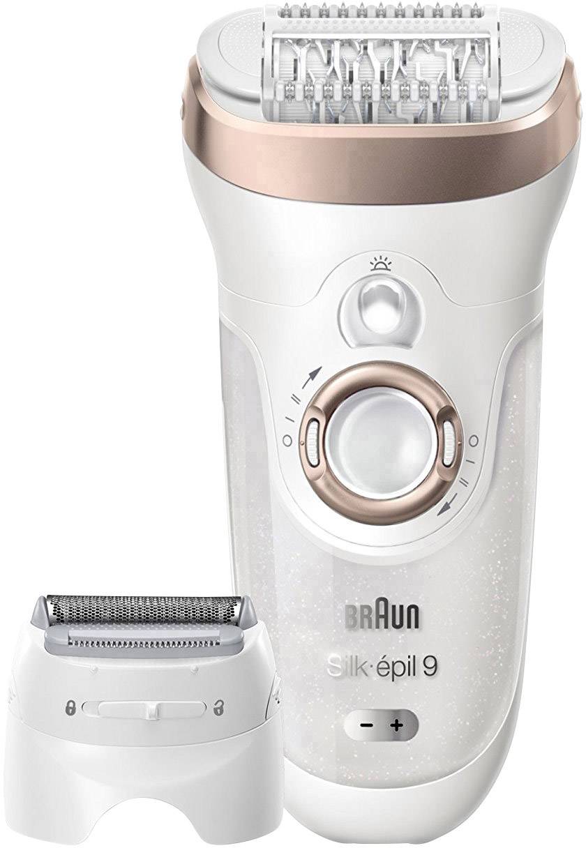 Braun Silk-épil 9-561 Epilierer Weiß, Bronze