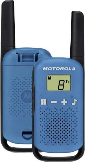 Motorola Solutions TALKABOUT T42 blau PMR-Handfunkgerät 2er Set