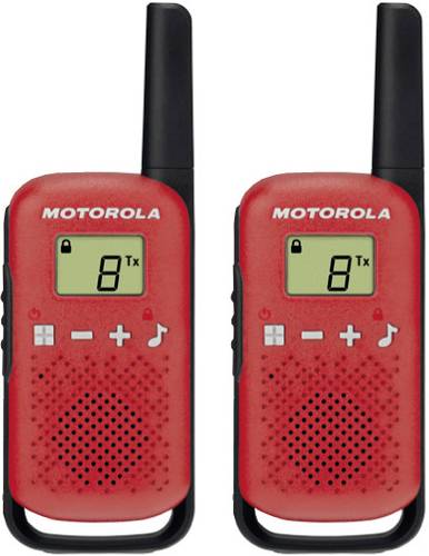Motorola Solutions TALKABOUT T42 rot PMR Handfunkgerät 2er Set  - Onlineshop Voelkner