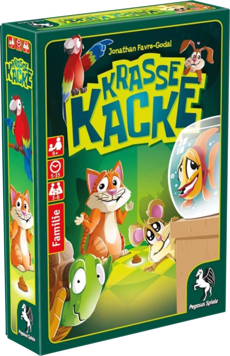Pegasus Spiele Krasse Kacke 18320G Anzahl Spieler (max.): 6