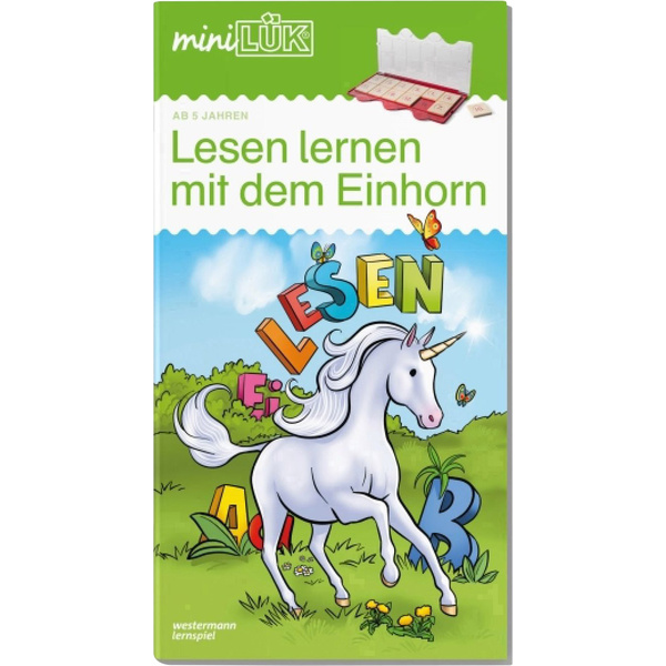 MiniLük-Set Einhorn Zählen und Lesen lernen 9070
