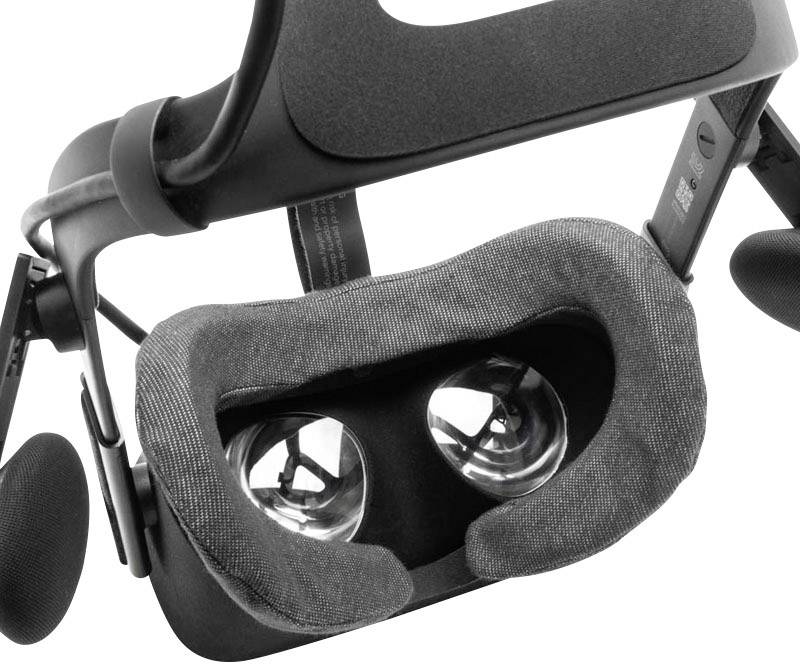 VR COVER ocv01nf Überzug Passend für (VR Zubehör): Oculus Rift Grau