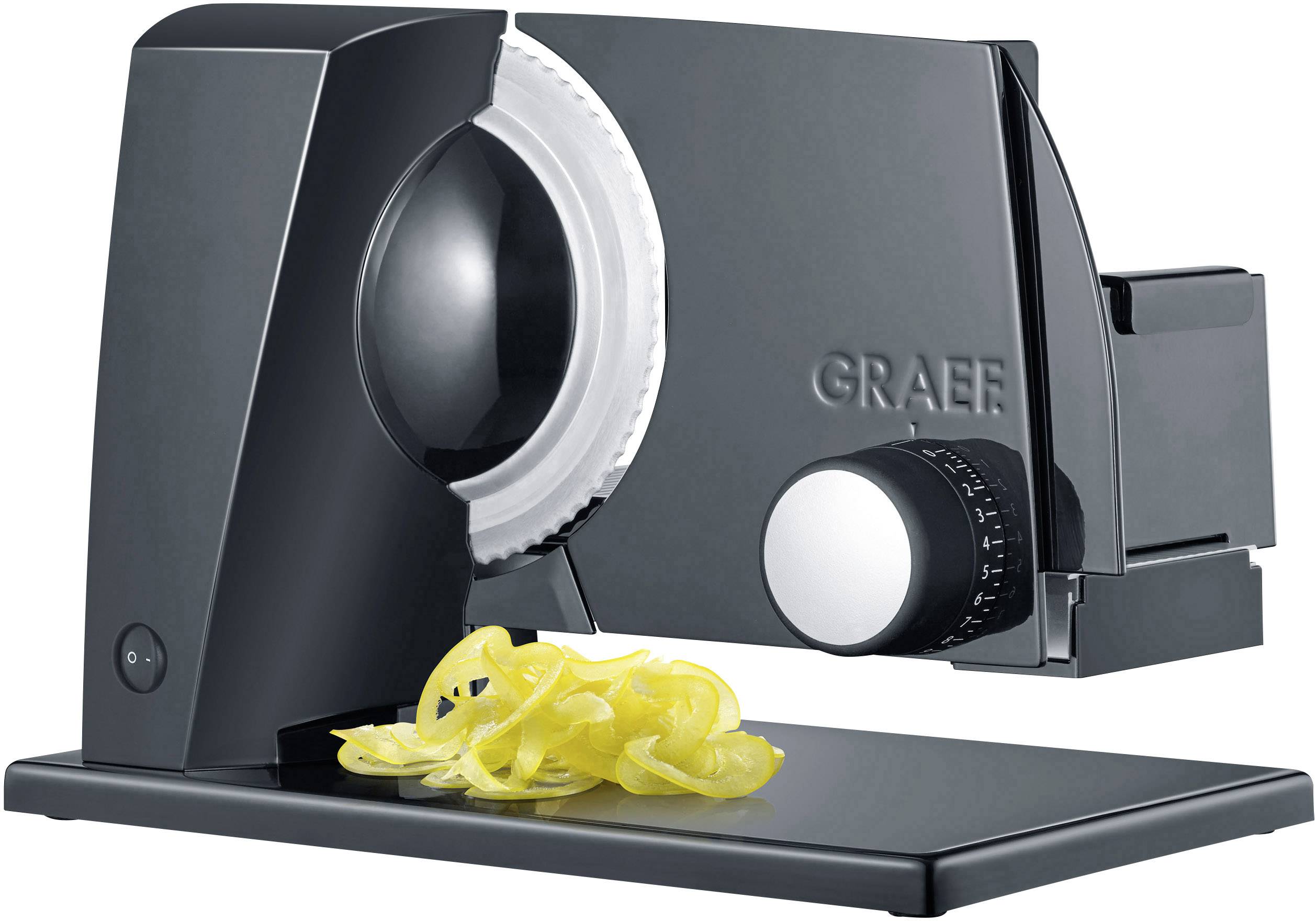 Graef Sliced Kitchen S11002 Allesschneider S11002 Schwarz