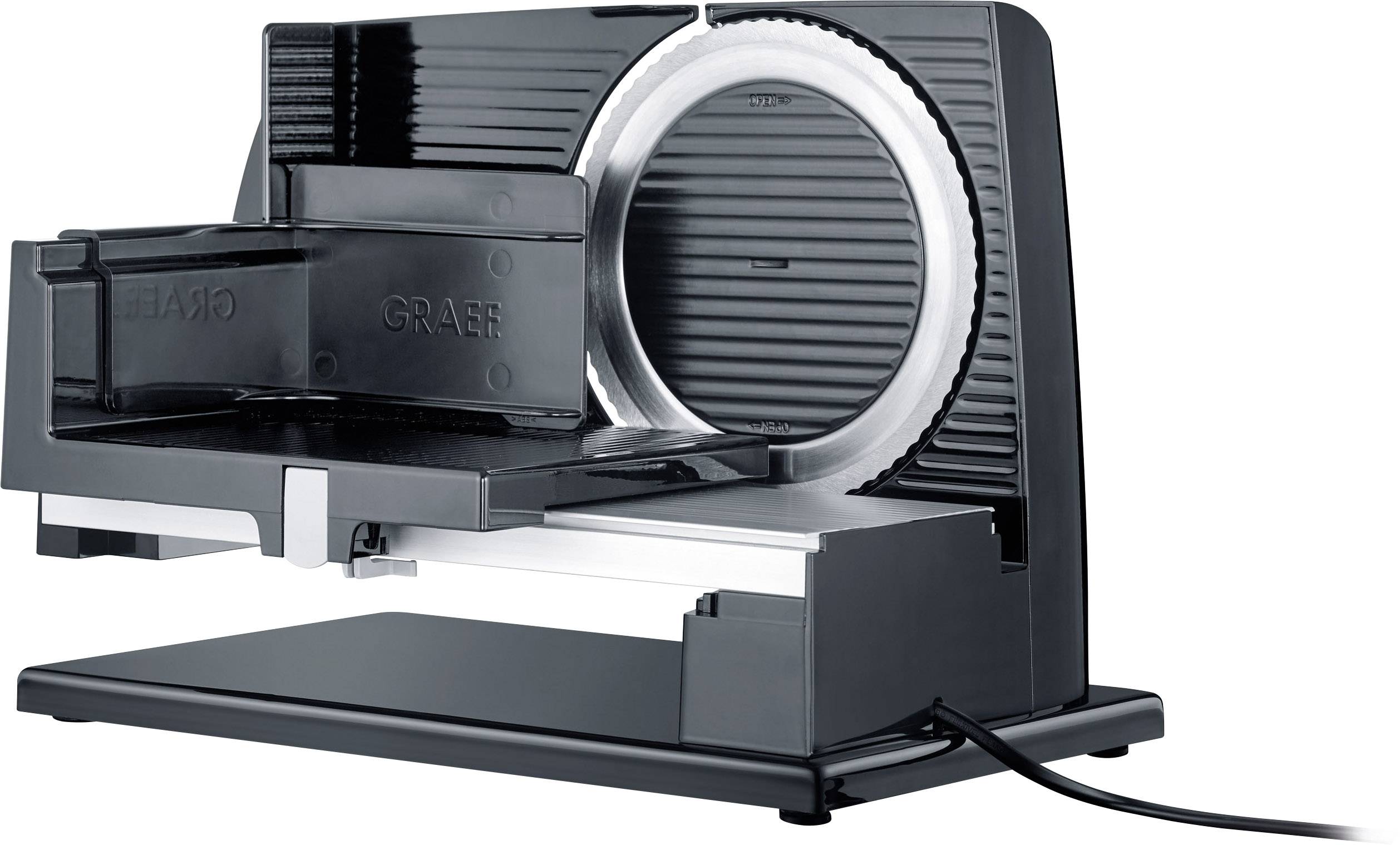 Graef Sliced Kitchen S11002 Allesschneider S11002 Schwarz