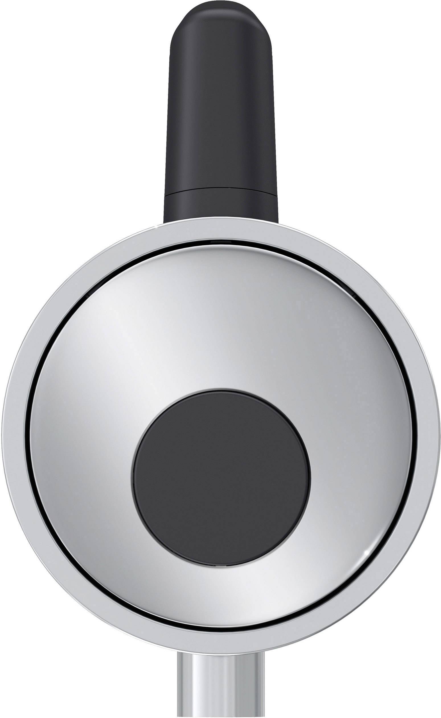 Graef WK402EU Wasserkocher Edelstahl, Schwarz Fassungsvermögen: 1l