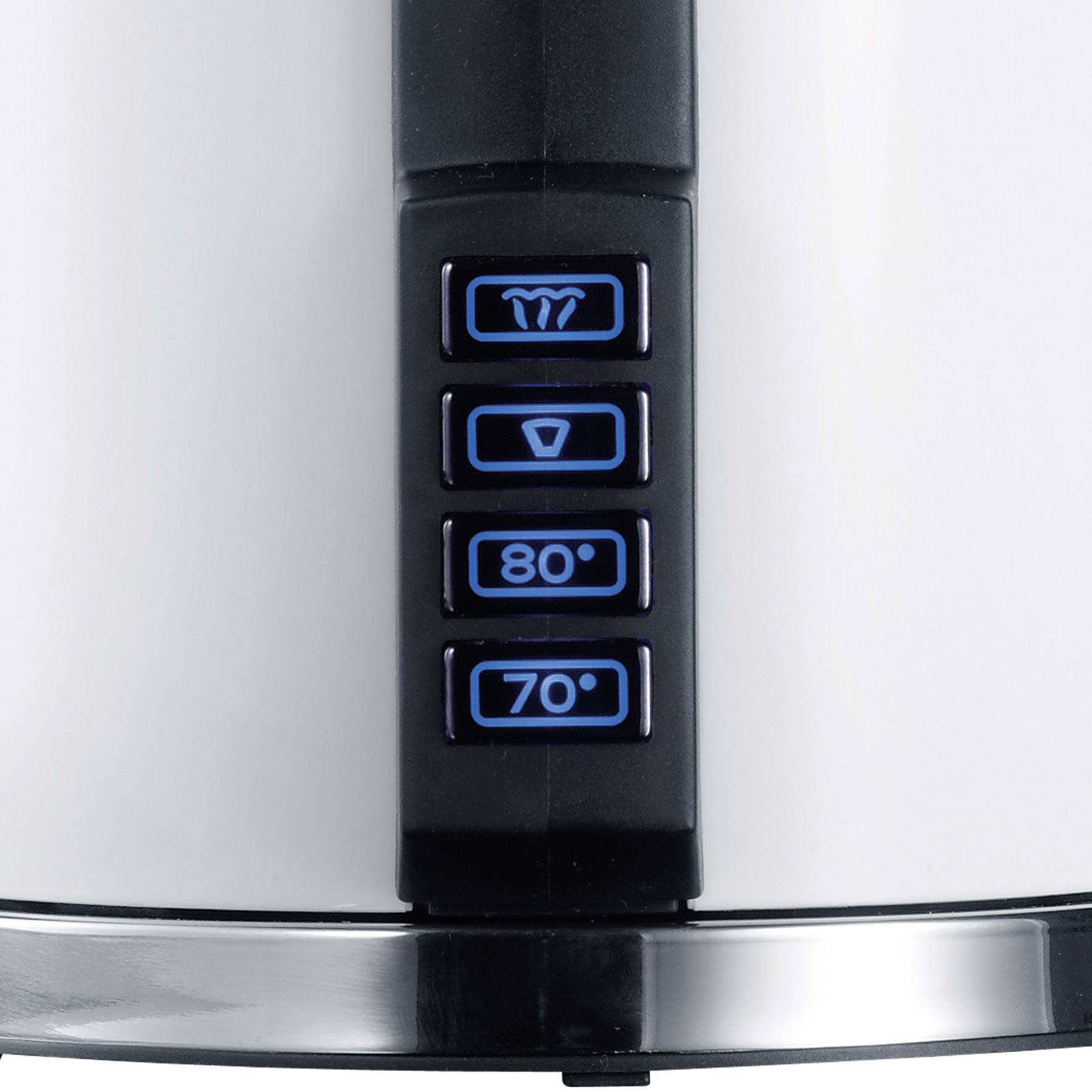 Graef WK701EU Wasserkocher Weiß, Edelstahl