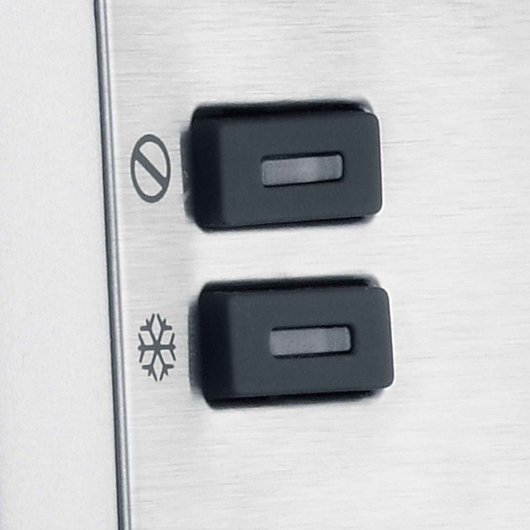 Graef TO90EU Langschlitztoaster mit Brötchenaufsatz Silber