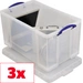 Really Useful Box Aufbewahrungsbox 84C Transparent 84l (B x H x T) 710 x 380 x 440mm 3St. Really Useful Box Aufbewahrungsbox 84C Transparent 84l (B x H x T) 710 x 380 x 440mm 3St.
