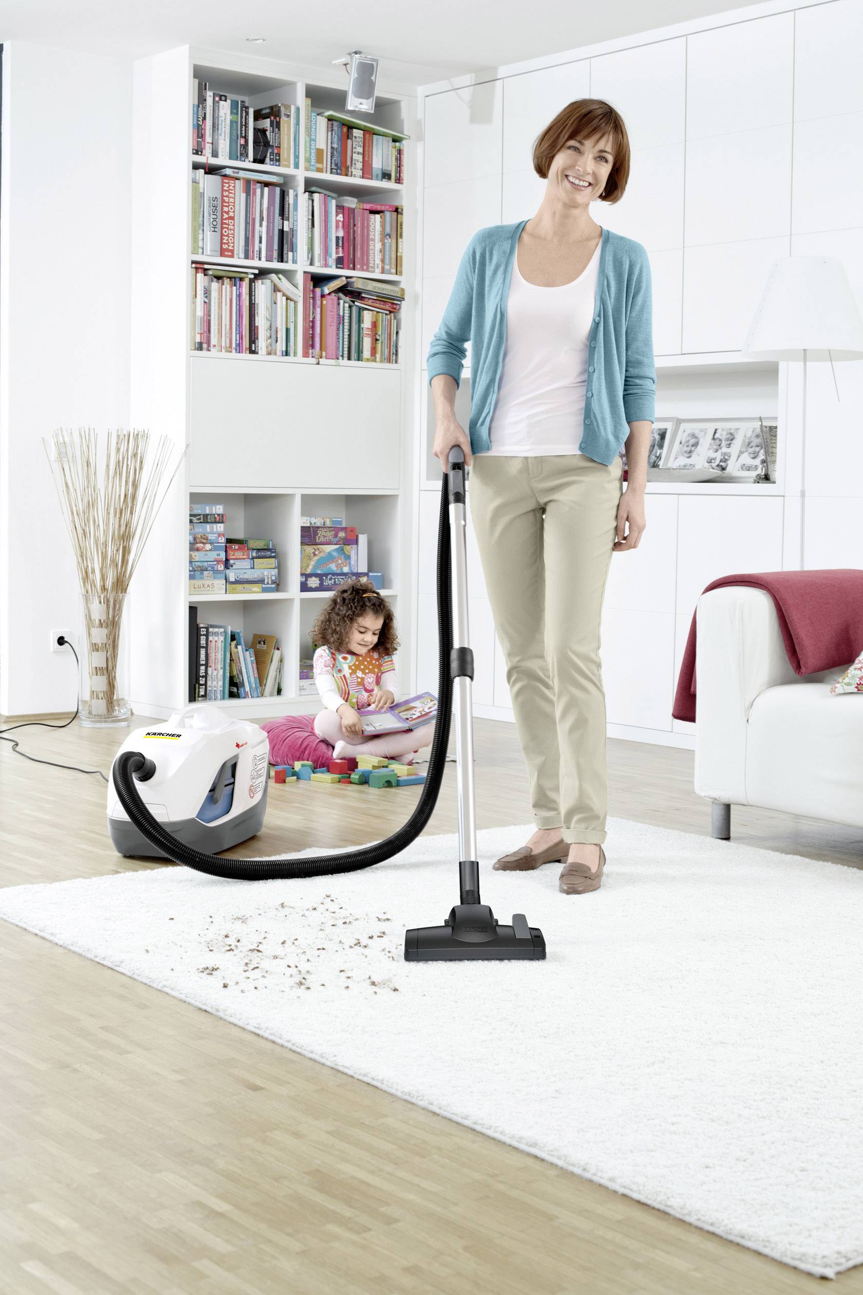 Kärcher Home & Garden DS6 Premium Staubsauger ohne Beutel 650 W