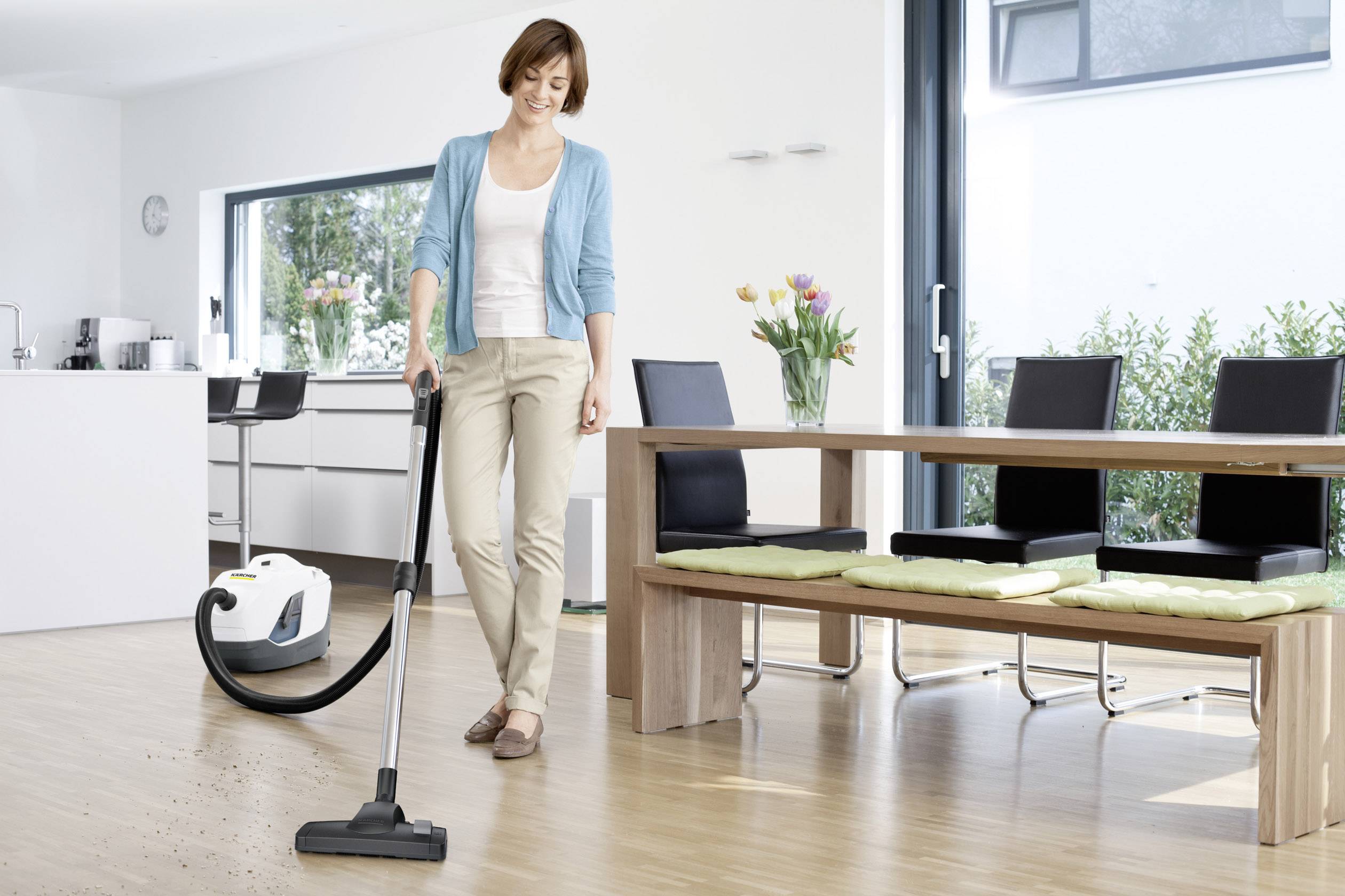 Kärcher Home & Garden DS6 Premium Staubsauger ohne Beutel 650 W