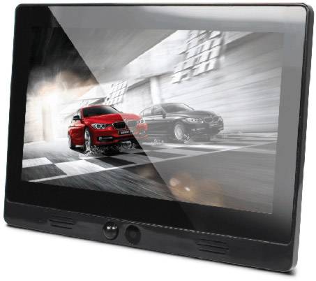 Braun Phototechnik DigiFrame 17 Motion Digitaler Bilderrahmen 43.2 cm 17 Zoll EEK: B (A - G) 1440 x 900 Pixel Schwarz