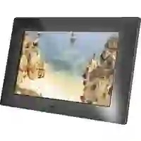 Braun Phototechnik DigiFrame 720 Digitaler Bilderrahmen 17.8cm 7 Zoll EEK: C (A - G) 1024 x 600 Pixel Schwarz Braun Phototechnik DigiFrame 720 Digitaler Bilderrahmen 17.8cm 7 Zoll EEK: C (A - G) 1024 x 600 Pixel Schwarz