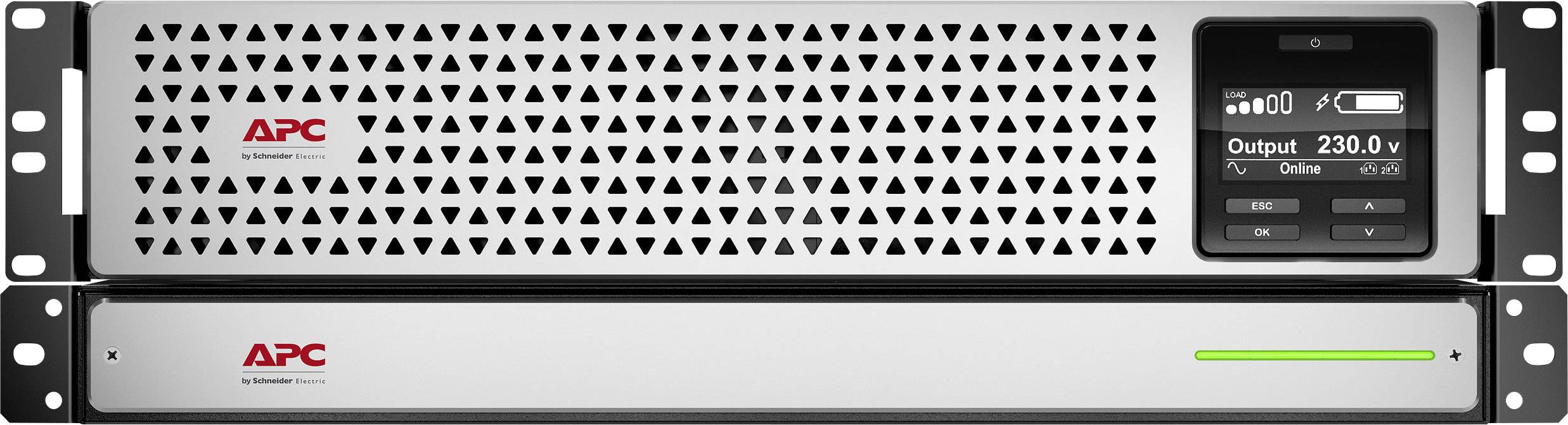 APC Smart-UPS On-Line Li-Ion 1000VA - USV (in Rack montierbar/extern) - Wechselstrom 230 V - 900 Watt - 1000 VA - Ethern