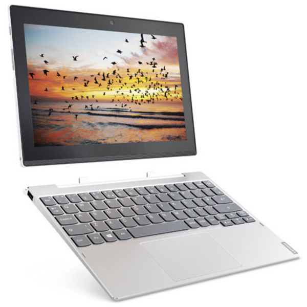 Lenovo IdeaPad Miix 320-10ICR Windows®-Tablet / 2-in-1 25.7cm (10.1 Zoll) 64GB Silber Intel® Atom® x5 1.44GHz Quad Core Windows®