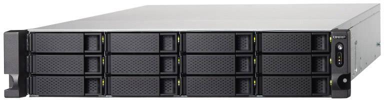 QNAP TS-1273U-RP NAS-Server Gehäuse 12 Bay 2x M.2 Steckplatz TS-1273U-RP-8G
