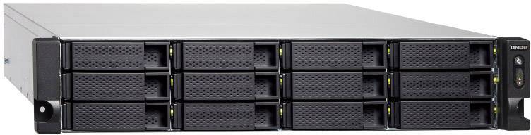 QNAP TS-1273U-RP NAS-Server Gehäuse 12 Bay 2x M.2 Steckplatz TS-1273U-RP-8G