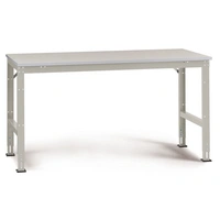 Manuflex AU4051.7035 Arbeitstisch UNIVERSAL Standard Grundausführung Lichtgrau Manuflex AU4051.7035 Arbeitstisch UNIVERSAL Standard Grundausführung Lichtgrau