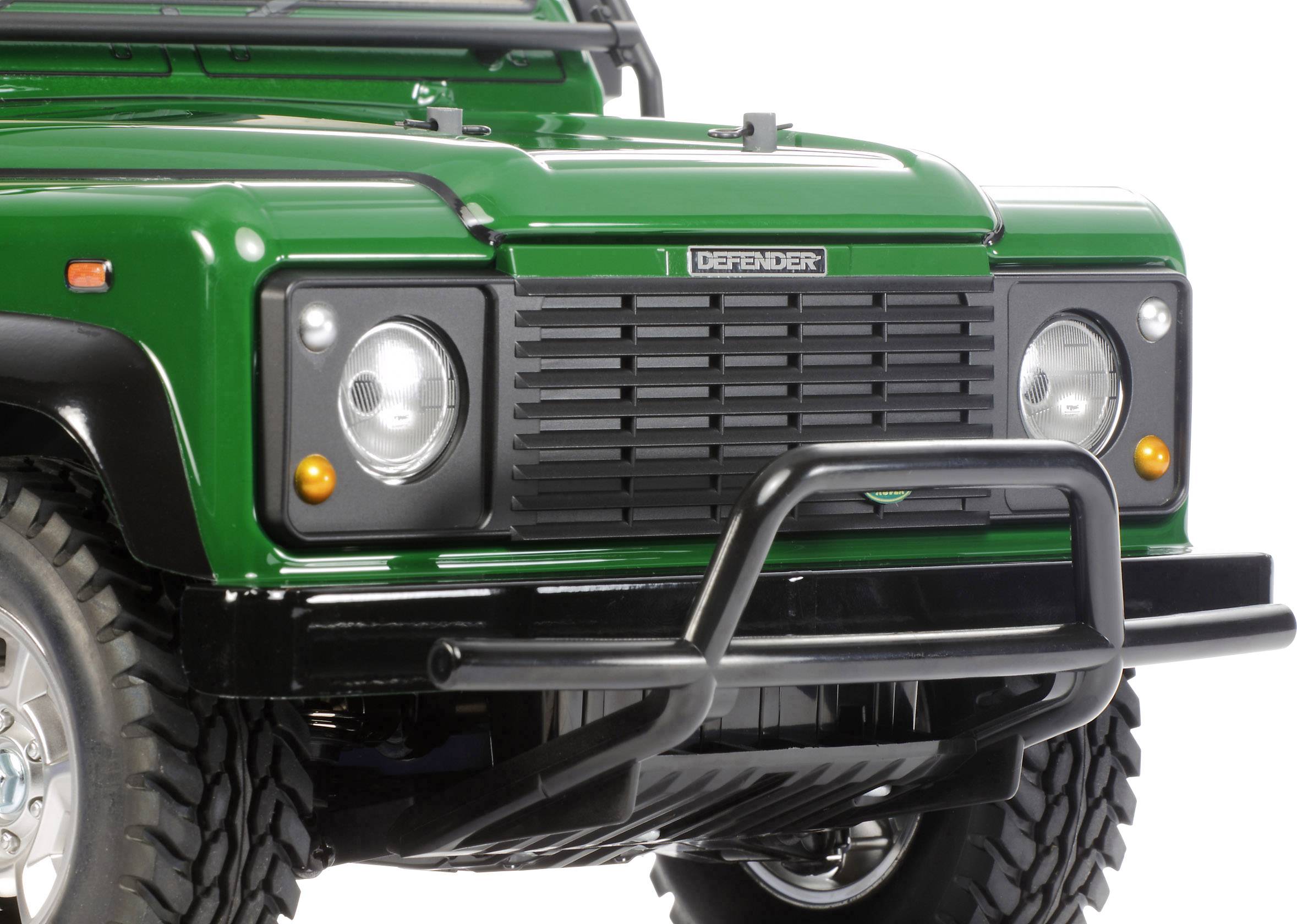 Tamiya Land Rover Defender 90 Brushed 1:10 RC Modellauto Elektro Crawler Allradantrieb (4WD) Bausatz