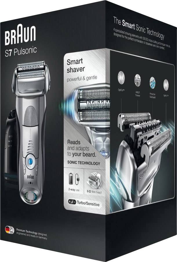 Braun Series 7 - 7790cc Pulsonic Folienrasierer Silber