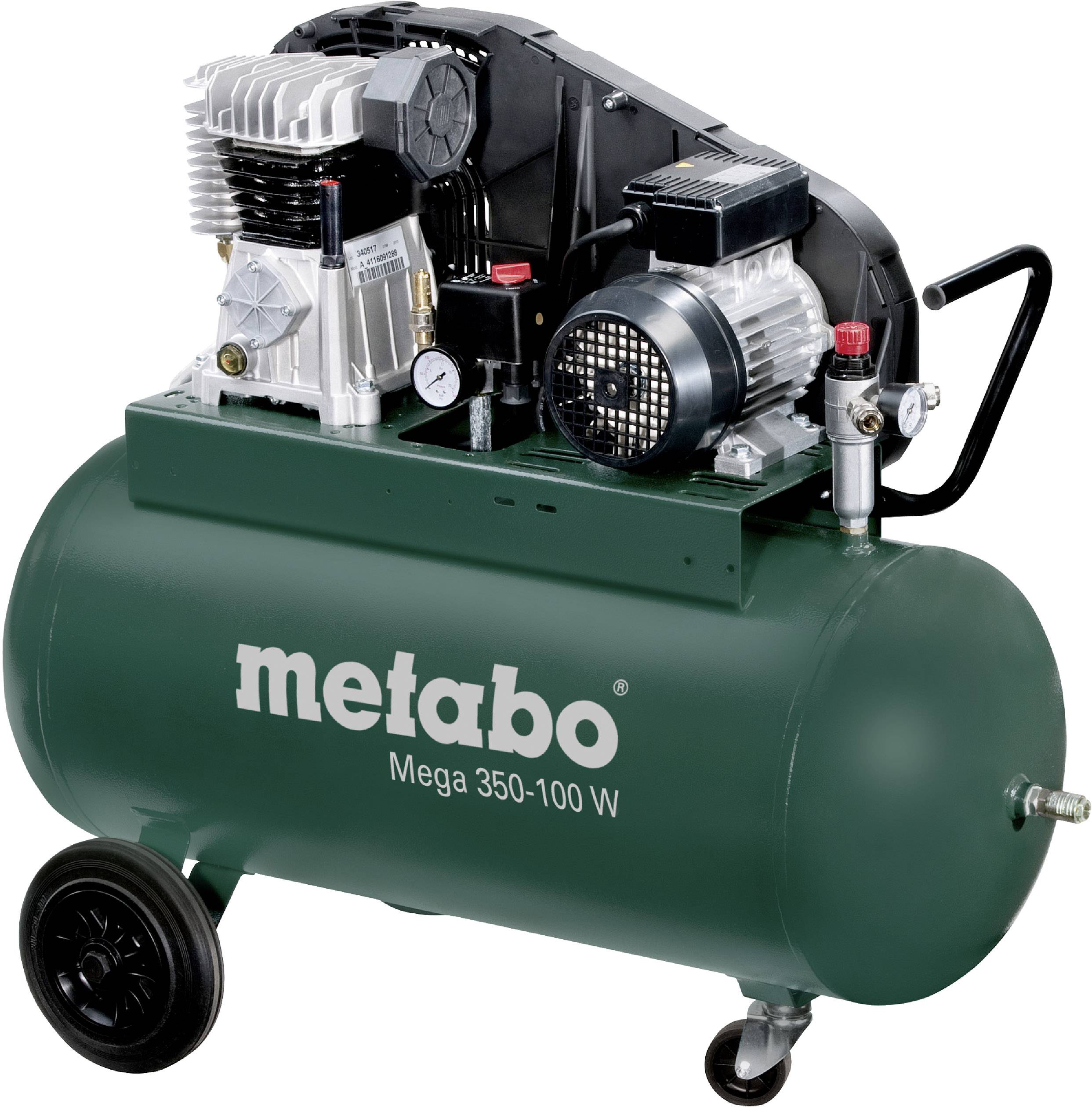 Metabo Druckluft-Kompressor Mega 350-100W 90l 10 bar