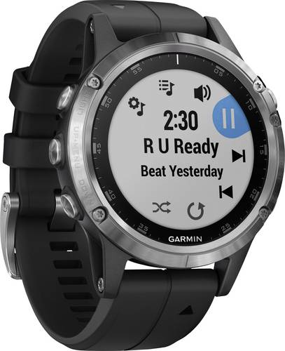 Garmin fēnix 5 Plus Smartwatch Schwarz