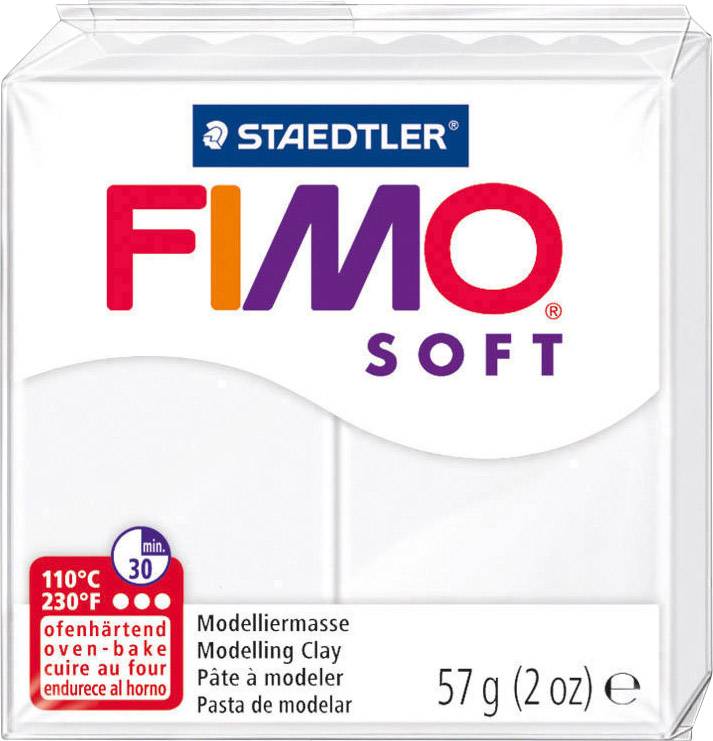 Staedtler STAEDTLER Modelliermasse Fimo soft weiß