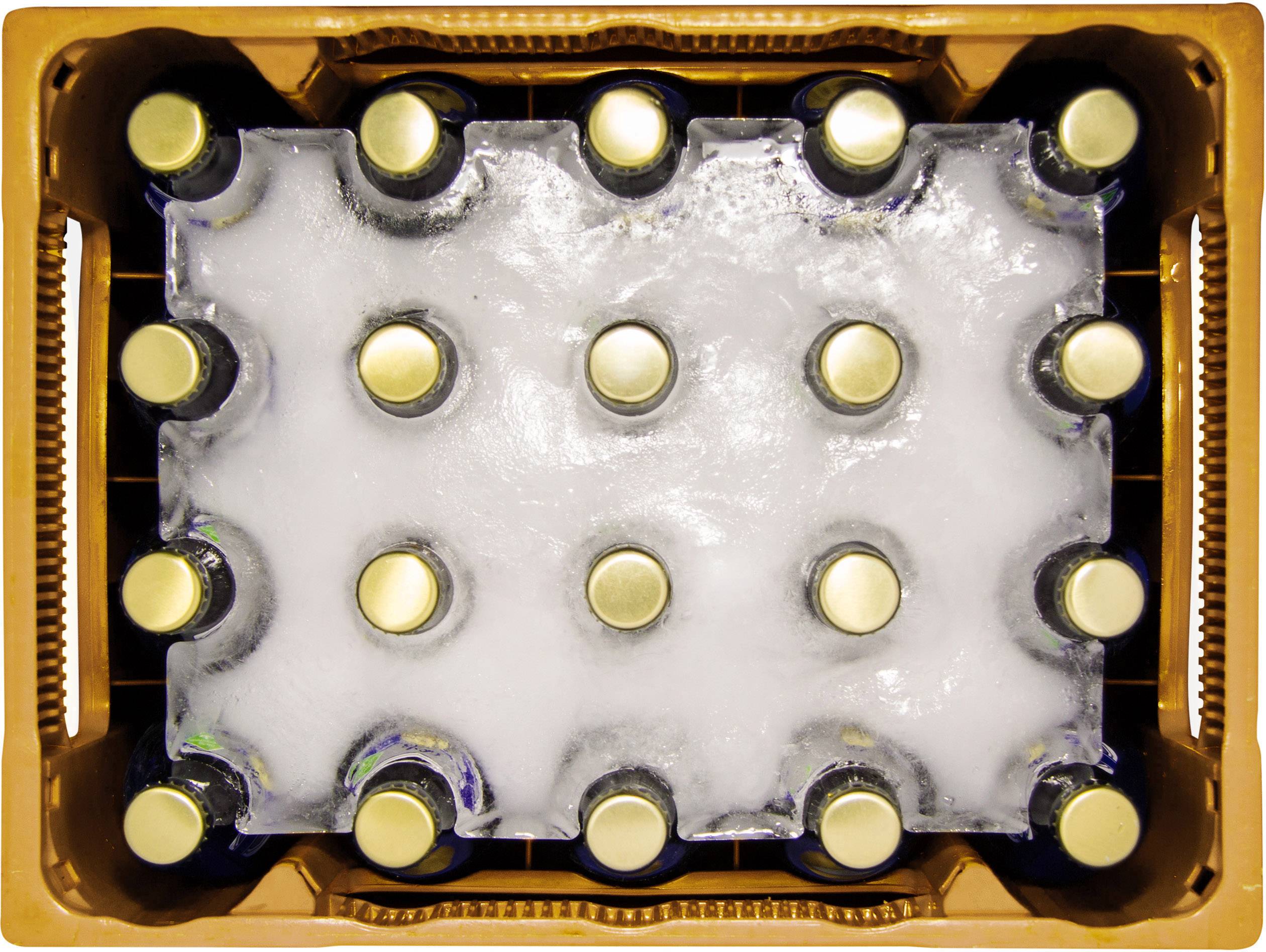 SL Eisblock 20x0,5l Flaschenkühler Kontakt Blau