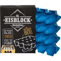 SL Eisblock 20x0,5l Flaschenkühler Kontakt Blau SL Eisblock 20x0,5l Flaschenkühler Kontakt Blau