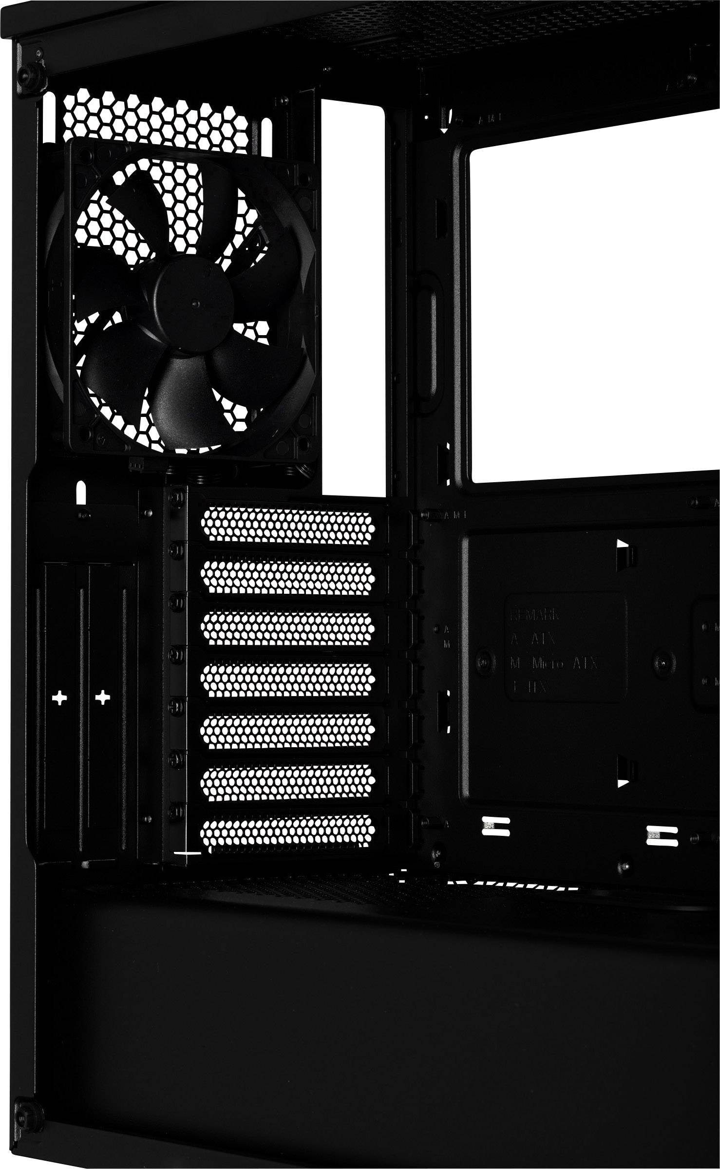 Corsair Spec-06 Tempered Glass RGB Midi-Tower PC-Gehäuse Schwarz, RGB 2 vorinstallierte Lüfter, Integrierte Beleuchtung