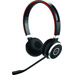 Jabra Evolve 65 MS Telefon On Ear Headset Bluetooth®, kabelgebunden Stereo Schwarz, Silber Noise Cancelling Batterieladeanzeige, Mikrofon-Stummschal