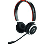 Jabra Evolve 65 MS Telefon On Ear Headset Bluetooth®, kabelgebunden Stereo Schwarz, Silber Noise Cancelling Batterieladeanzeige