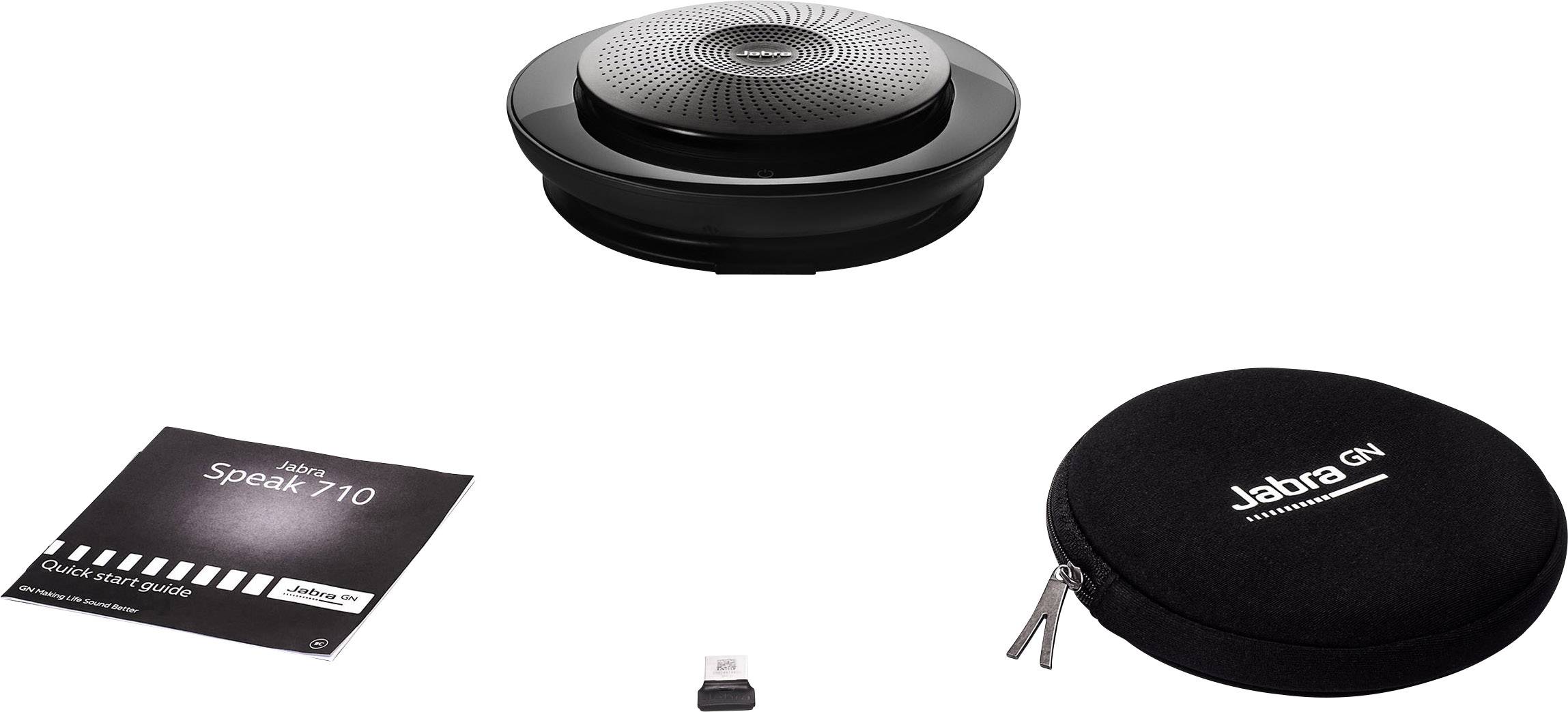 Jabra SPEAK 710 UC + Link 370 Konferenzlautsprecher Bluetooth® Schwarz, Grau