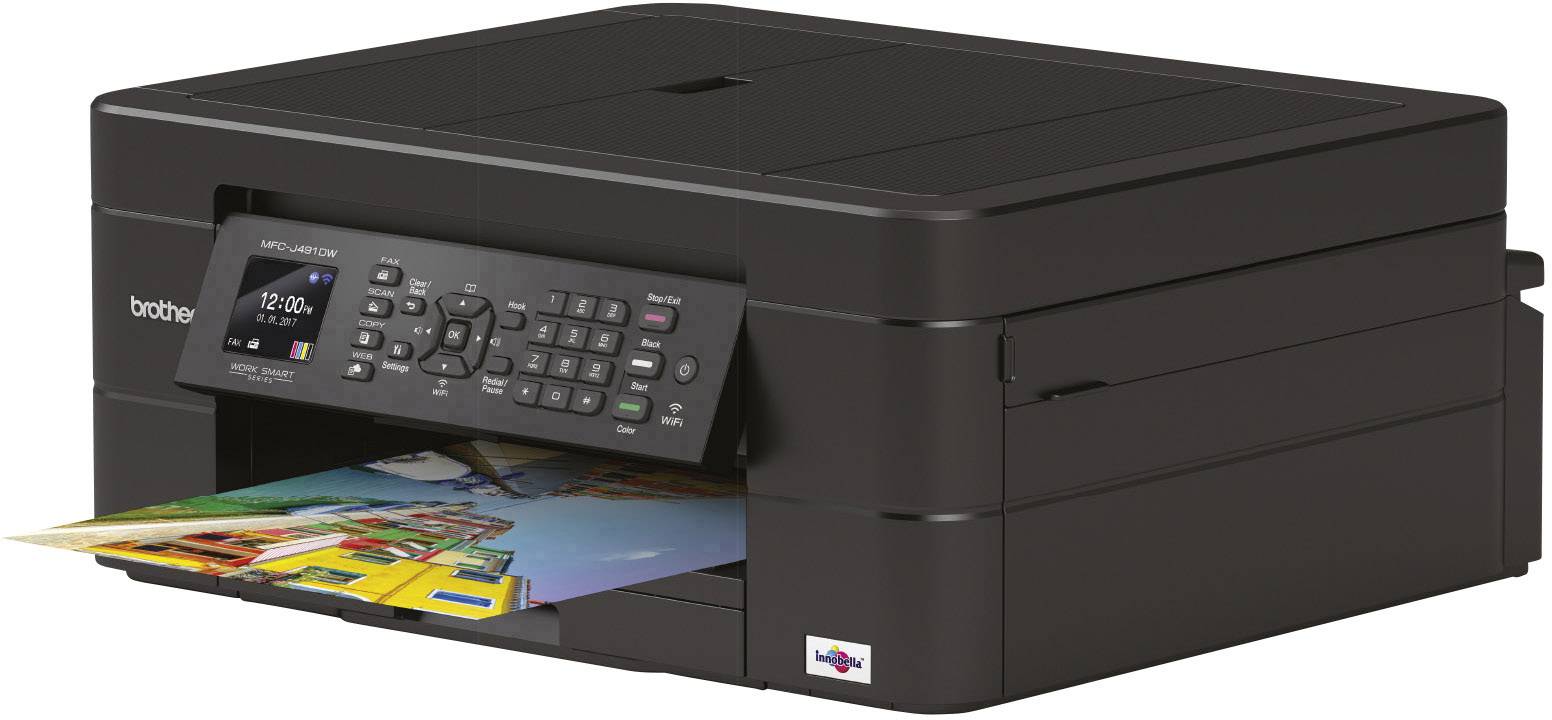Brother MFC-J491DW - Multifunktionsdrucker - Farbe - Tintenstrahl - Legal (216 x 356 mm)
