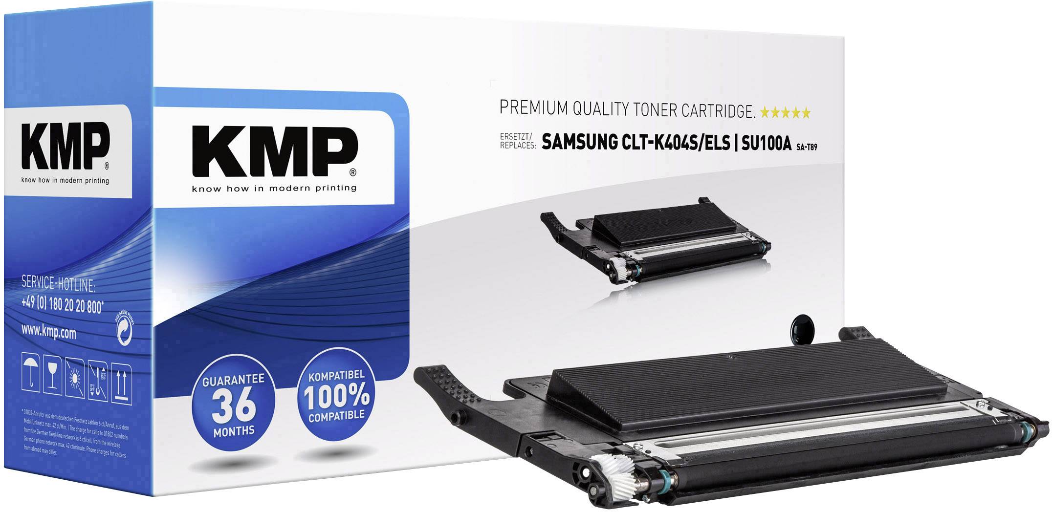 KMP Toner ersetzt Samsung CLT-K404S, K404, SU100A Kompatibel Schwarz 1500 Seiten SA-T89 3528,0000