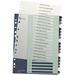 Leitz 1239 Style Register DIN A4 1-20 Polypropylen Mehrfarbig 20 Registerblätter extrabreit, PC-beschriftbar 1239-00-00