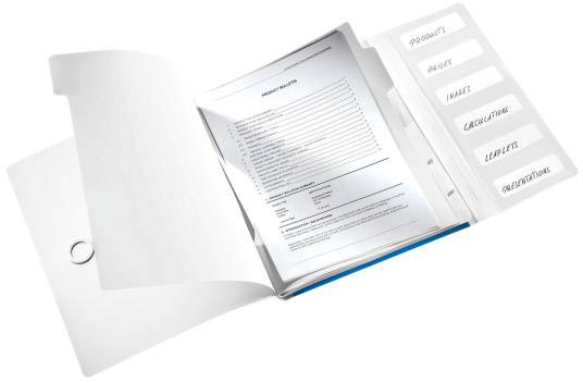 Leitz WOW 4633 4633-00-36 Ordnungsmappe Blau DIN A4