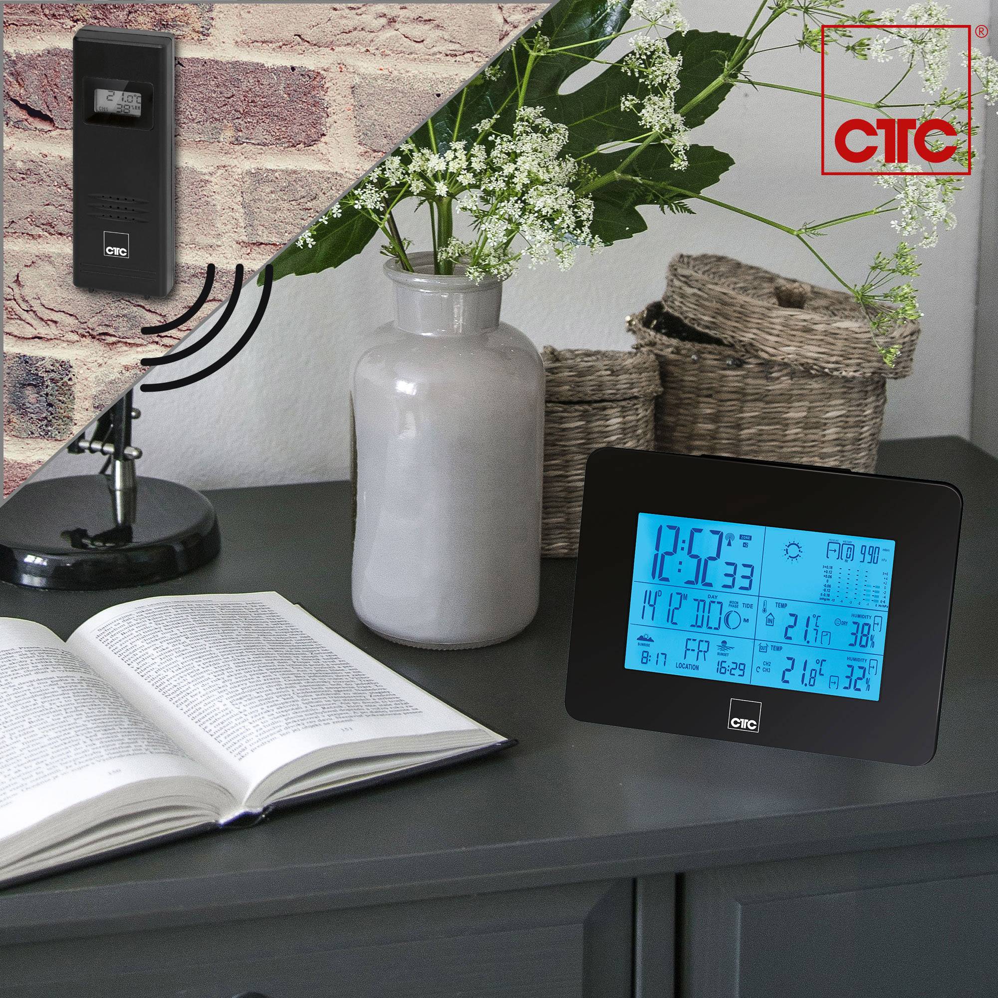 CTC WSU 7026 RC 170260 Funk-Wetterstation