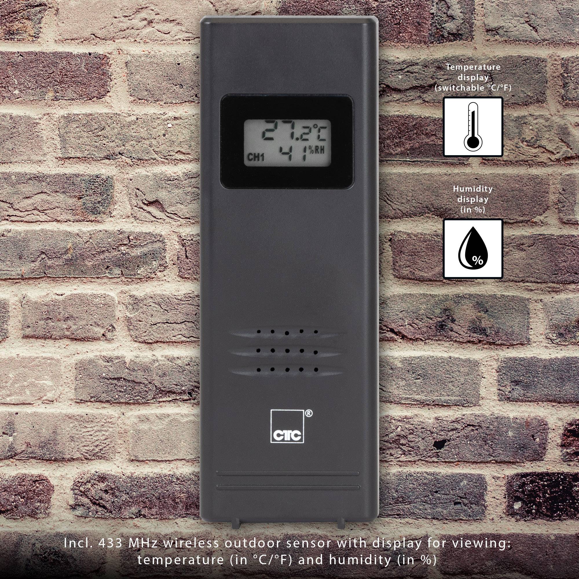 CTC WSU 7026 RC 170260 Funk-Wetterstation