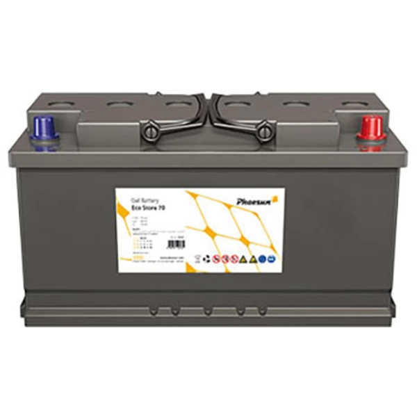 Phaesun Eco Store 70 340265 Solarakku 12V 70Ah Blei-Gel (B x H x T) 278 x 190 x 175mm Konuspol Phaesun Eco Store 70 340265 Solarakku 12V 70Ah Blei-Gel (B x H x T) 278 x 190 x 175mm Konuspol