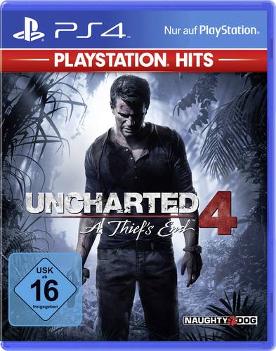 Uncharted 4A Thief's End PS4 USK: 16