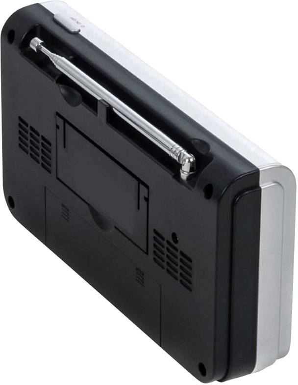 Dual DAB 4.1 Tischradio DAB+, UKW AUX Silber, Schwarz